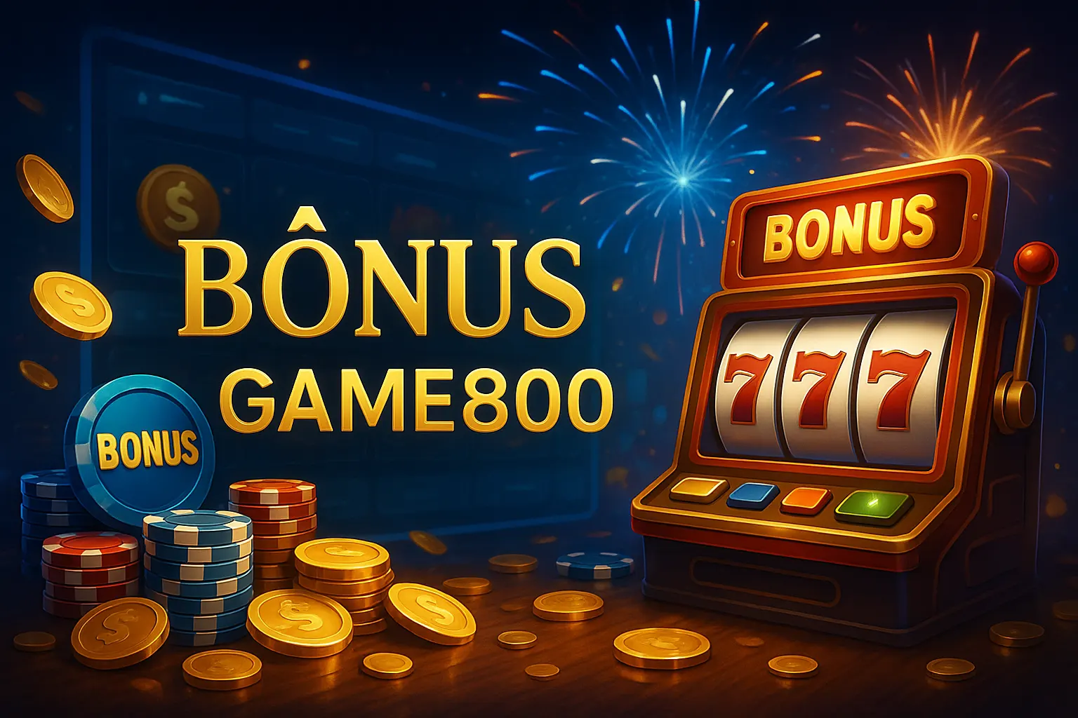 O bônus promocional GAME800 é uma ótima maneira de começar sua aventura