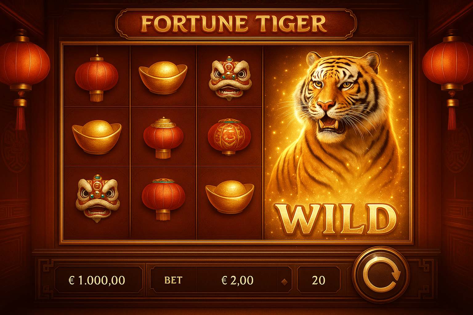 Fortune Tiger é um jogo imperdível no GAME800 Casino